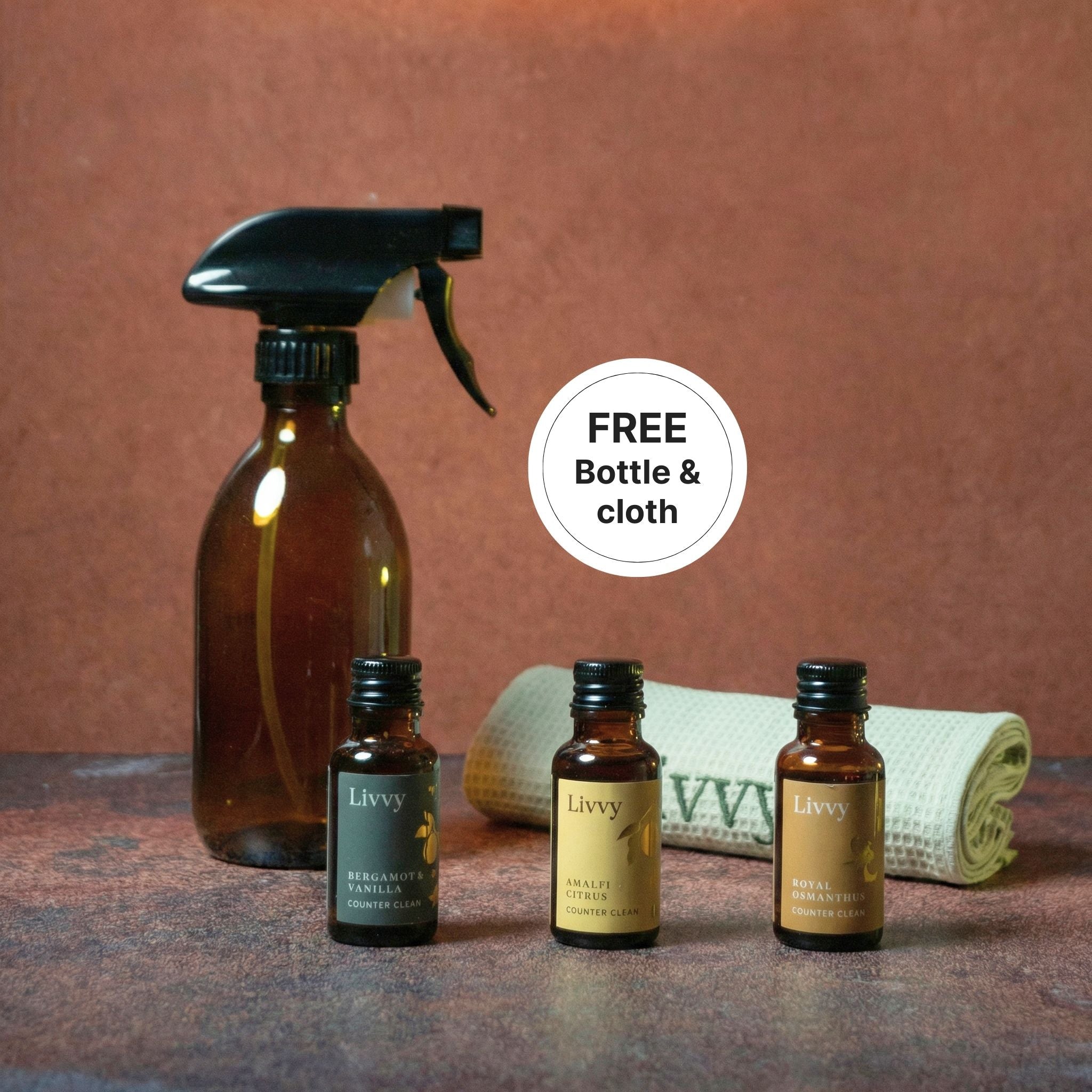 Livvy Counter Clean Starter Kit