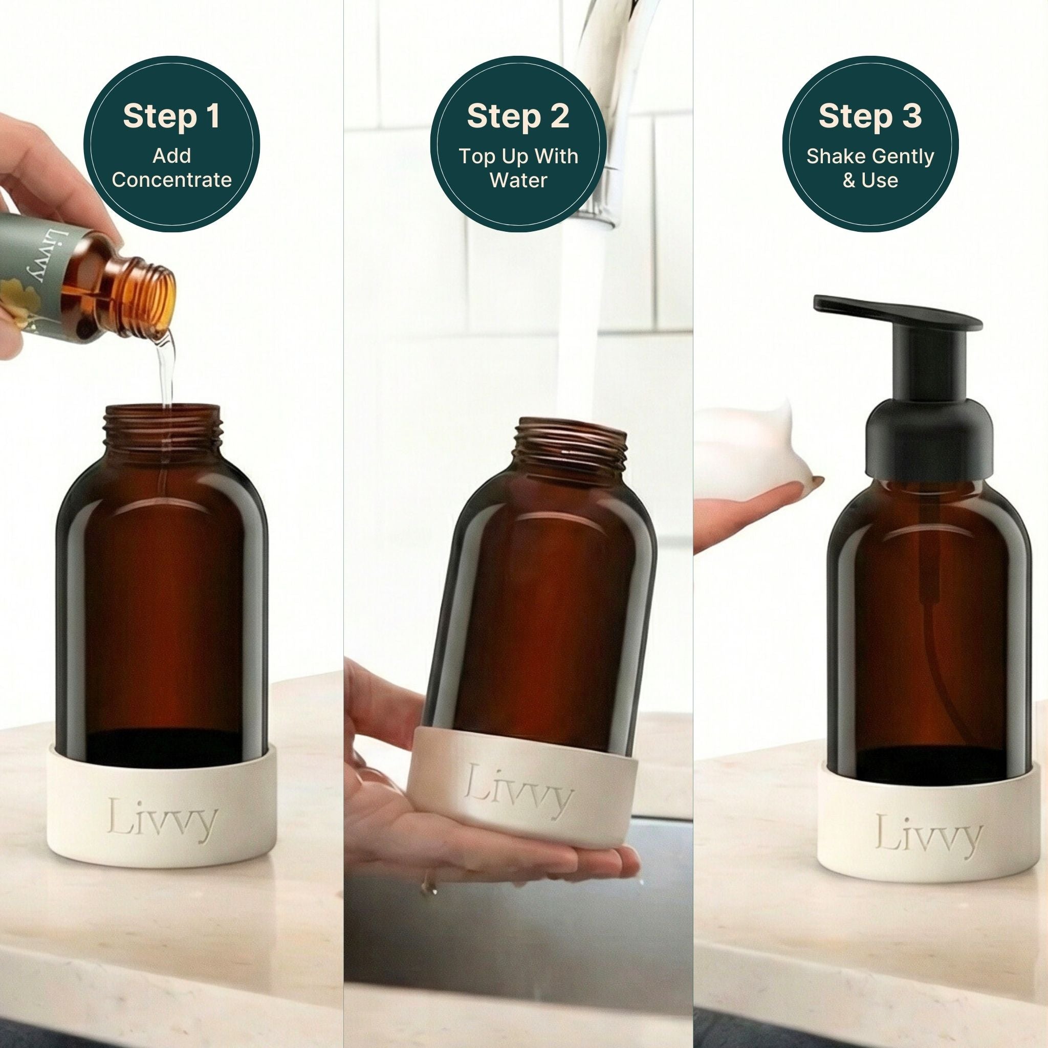 Livvy Hand Wash Starter Kit