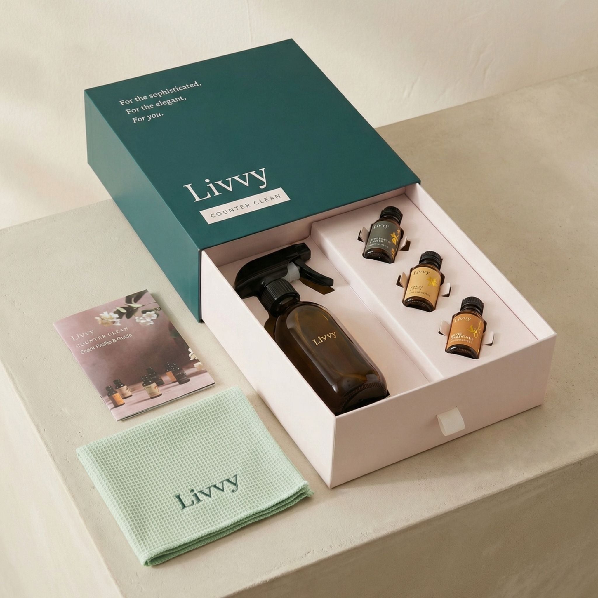 Livvy Counter Clean Starter Kit